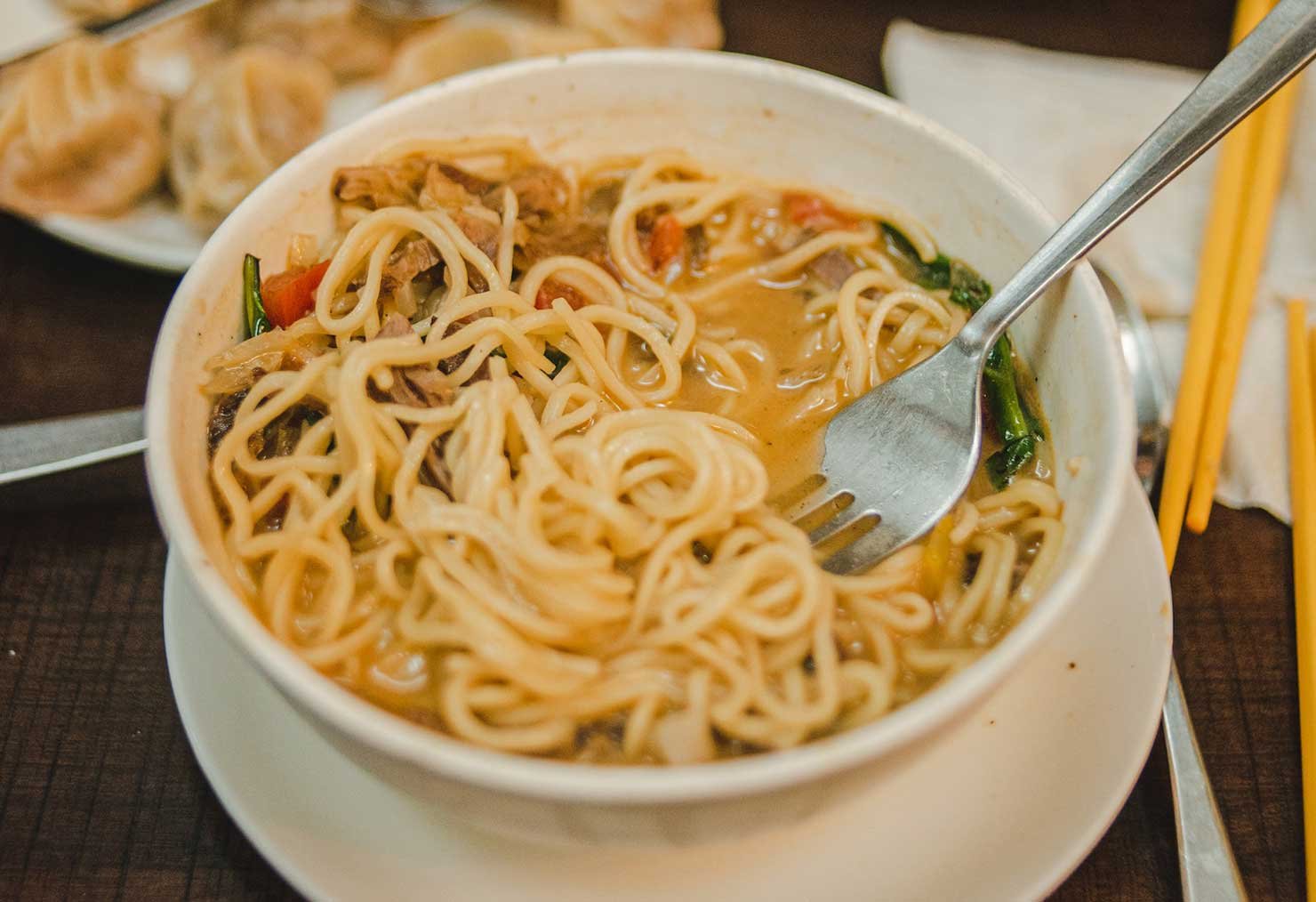 Tibetian Thukpa Chicken
